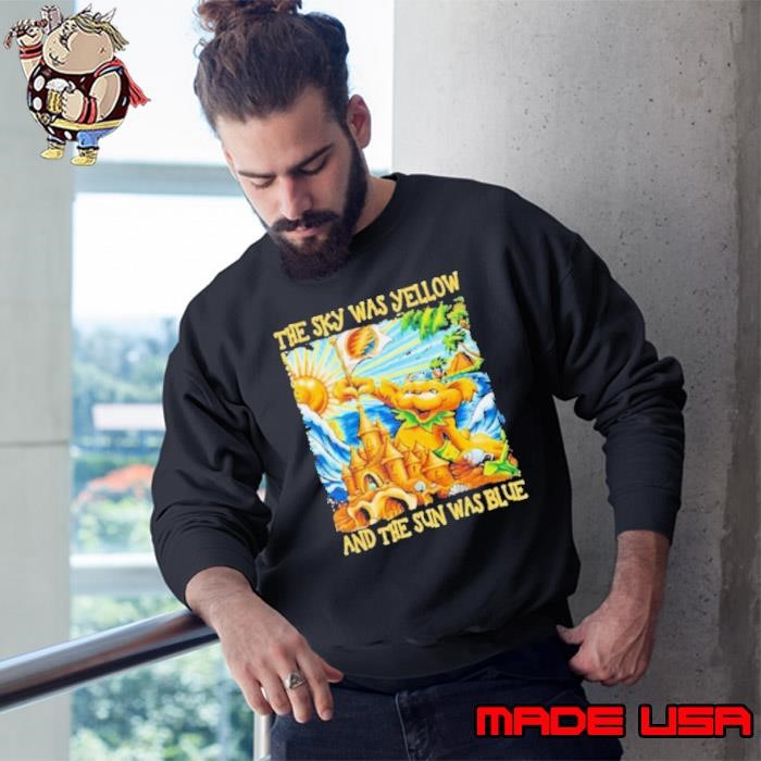 Grateful Dead The Sky Was Yellow And The Sun Was Blue Sweatshirt