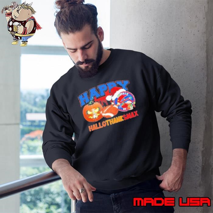 Happy Hallothanksmas Buffalo Bills Sweatshirt