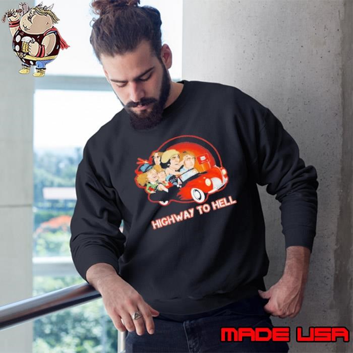 Highway To Hell 666 Car Sweatshirt