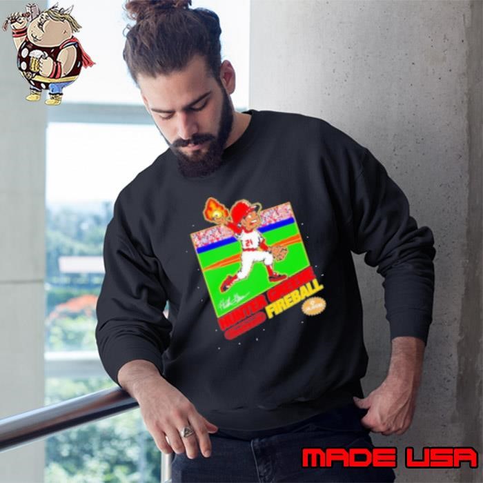 Hunter Greene 8 bit Mlbpa Cincinnati Fireball Sweatshirt