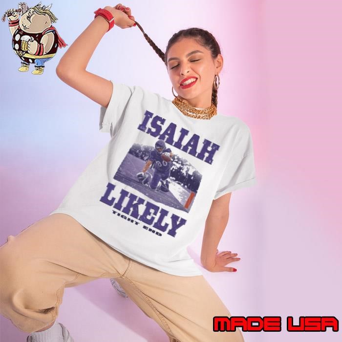 Isaiah Likely American football tight end for the Baltimore Ravens Dive Ladies tee