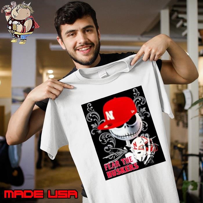 Jack Skellington Fear The Nebraska Huskers Unisex