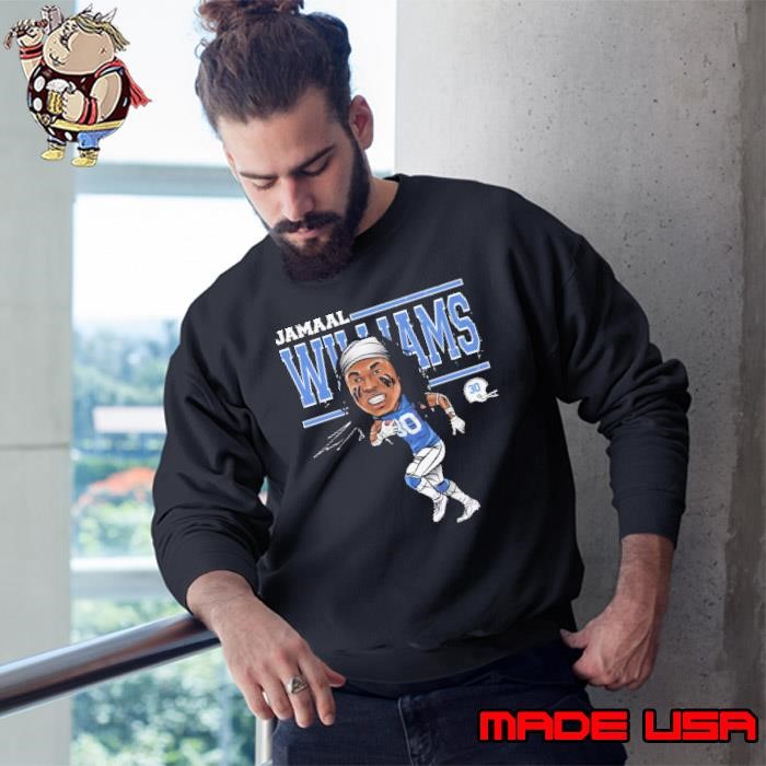 Jamaal williams an American football running back cartoon Sweatshirt