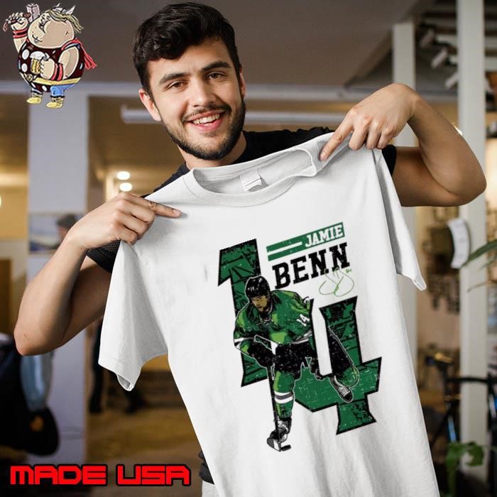 Jamie benn offset signature Canadian professional ice hockey winger Unisex