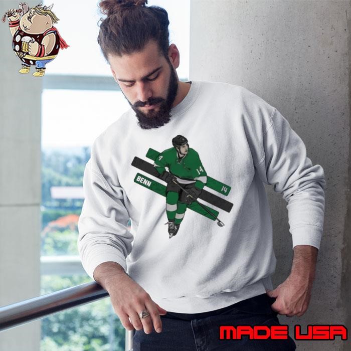 Jamie benn stripes Canadian professional ice hockey winger Sweatshirt