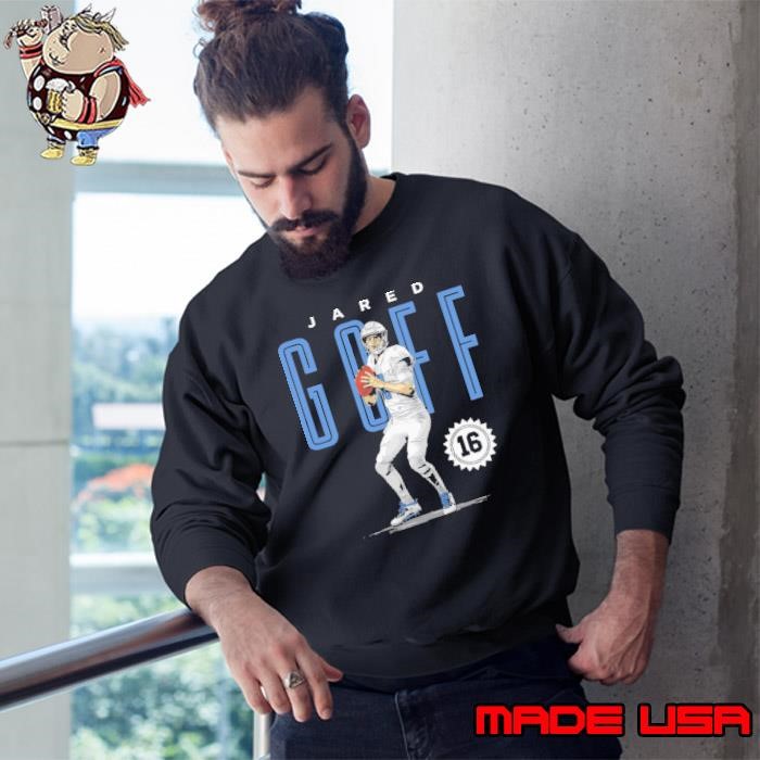 Jared Goff an American football quarterback Detroit Card Sweatshirt