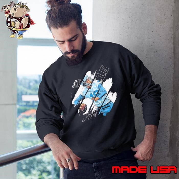 Jared goff an American football quarterback stripes Sweatshirt