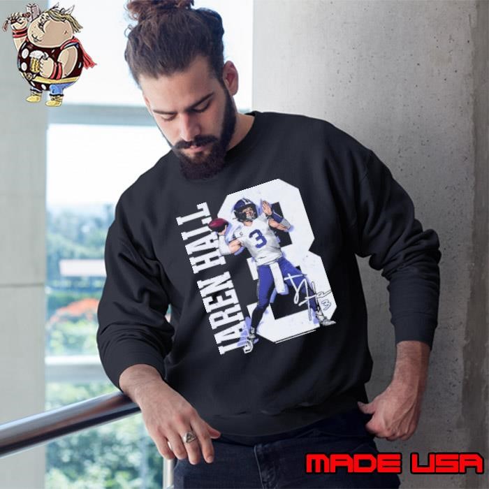 Jaren Hall American football quarterback College Stretch Sweatshirt