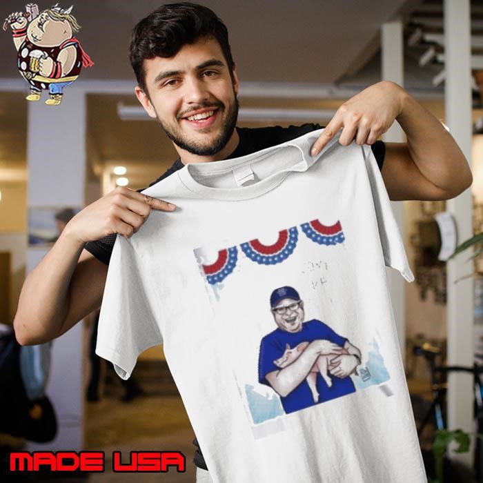 Jess Piper Tim Walz Hugs Pig Make America Happy Again Unisex