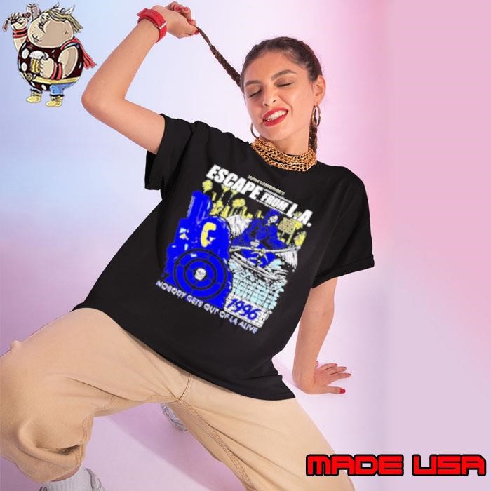 John Carpenter'S Escape From La Nobody Gets Out Of La Alive Ladies tee