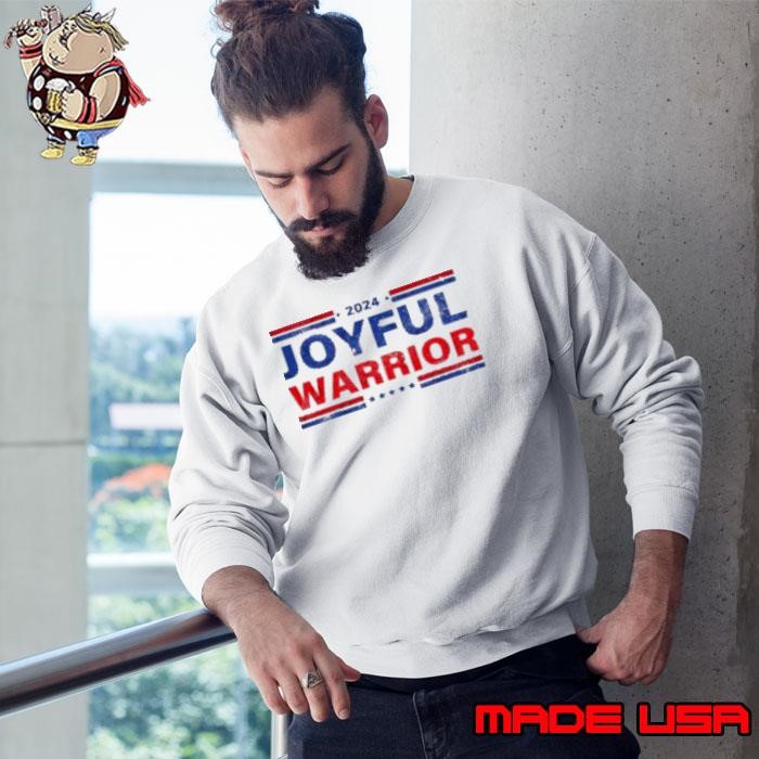 Joyful Warrior Harris Walz 2024 Sweatshirt