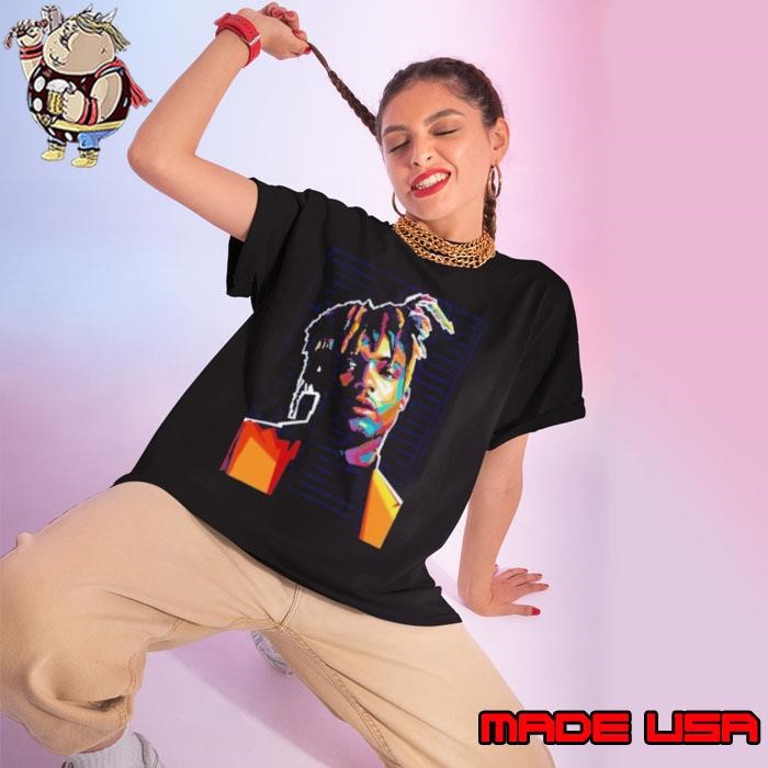 Juice Wrld Wpap Pop Art Image Ladies tee