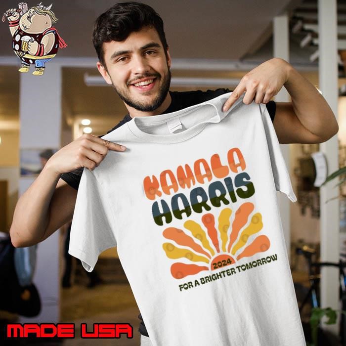 Kamala Harris For A Brighter Tomorrow 2024 Sun Retro Unisex