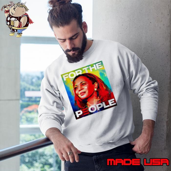 Kamala Harris For People 2024 Art Sweatshirt