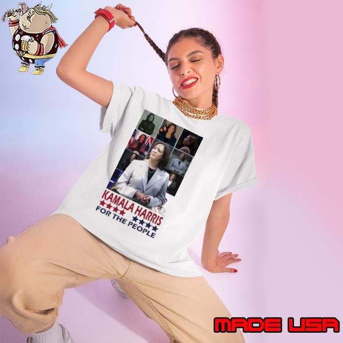 Kamala Harris For The People President Stars Election 2024 Ladies tee