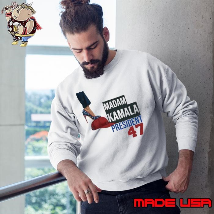 Kamala Harris President Heels Stepping On Maga Hat Sweatshirt