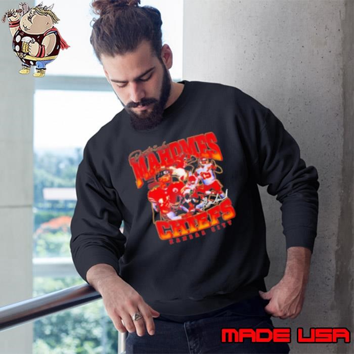 Kansas City Chiefs Patrick Mahomes Vintage Bootleg Sweatshirt