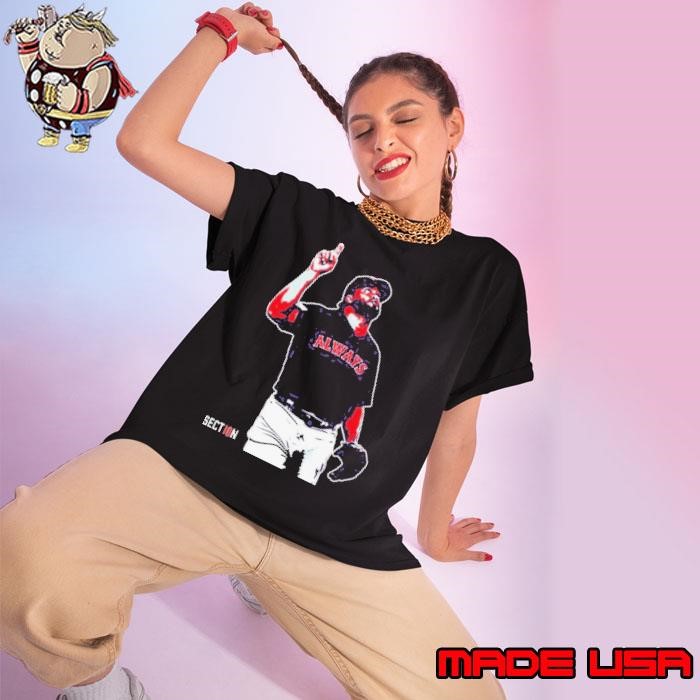 Kenley Jansen Always Up Never Down Ladies tee