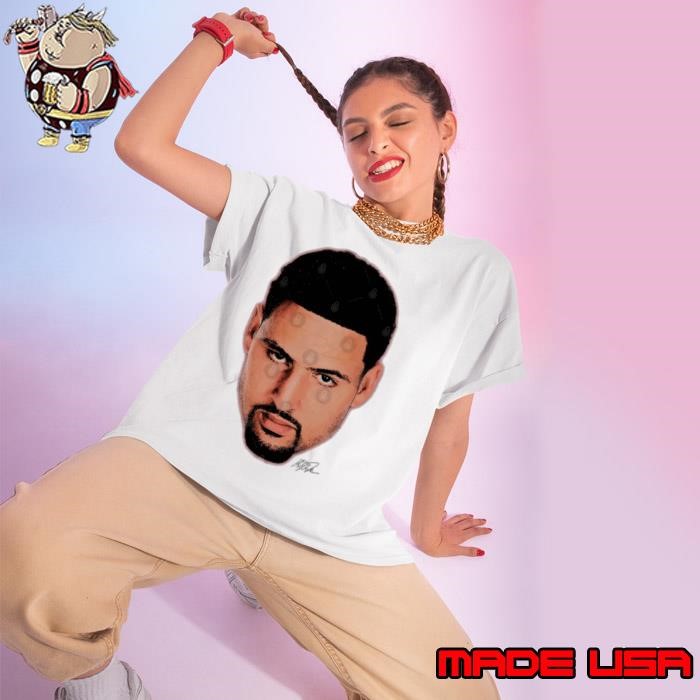 Klay Thompson Big Face American professional basketball Ladies tee