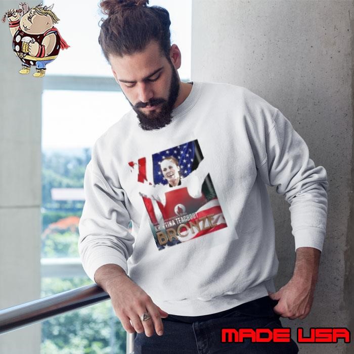 Kristina Teachout Bronze Medal Taekwondo Women’s 67kg Paris Olympic 2024 Poster Sweatshirt