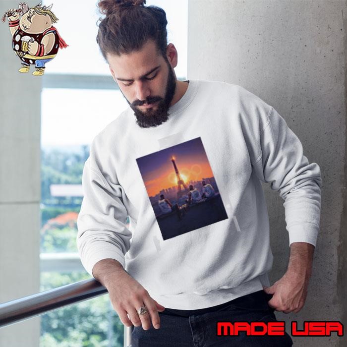 Lebron James Kevin Durant Steph Curry Gold Medals Olympic Paris 2024 Poster Sweatshirt