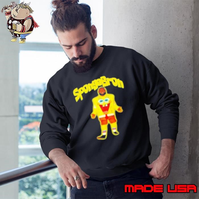 Lebron James Spongbron Spongebob Squarepants Sweatshirt