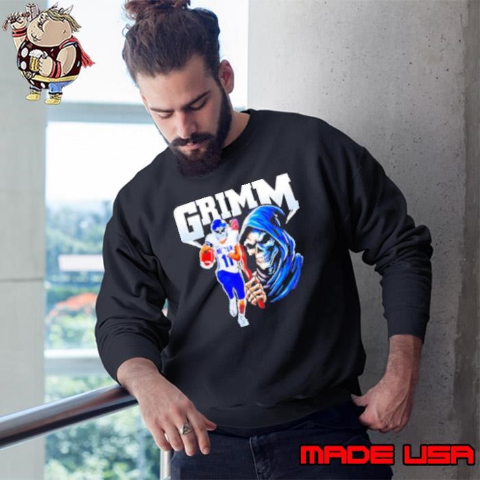Luke Grimm Reaper Kansas Jayhawks Sweatshirt