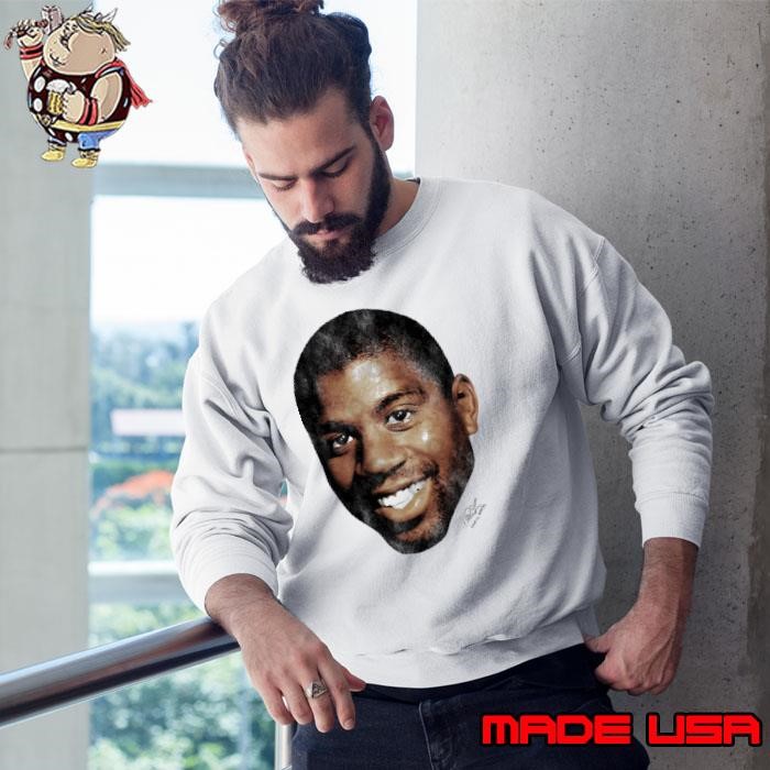 Magic Johnson American businessman and former Big Face Signature Sweatshirt