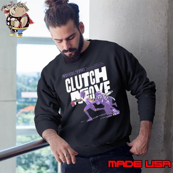 Marcus peters clutch move American professional football cornerback Sweatshirt