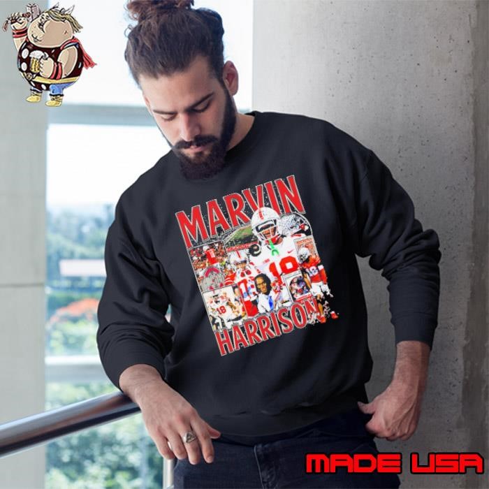 Marvin Harrison Jr. American professional football wide receiver Vintage Bootleg Sweatshirt