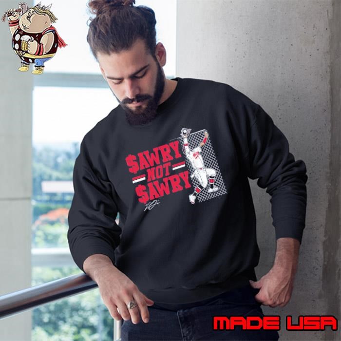 Michael Harris II Sawry Not Sawry Catch American professional baseball center fielder Sweatshirt