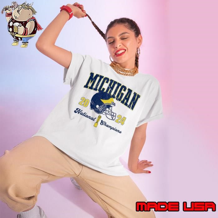 Michigan Wolverines National Championship 2024 Ladies tee