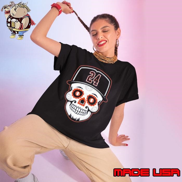 Miguel Cabrera Sugar Skull Venezuelan former professional baseball first baseman Ladies tee