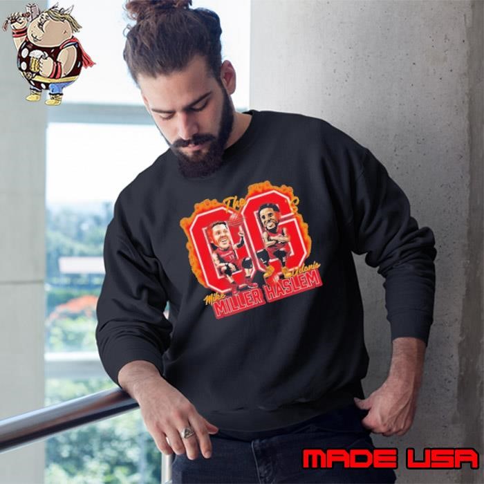 Mike Miller and Udonis Haslem The OG Caricature 2024 Sweatshirt