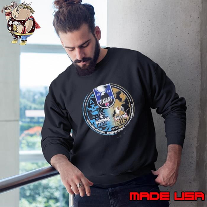 Milwaukee Admirals vs Grand Rapids Griffins 2024 Calder Cup Playoffs Sweatshirt