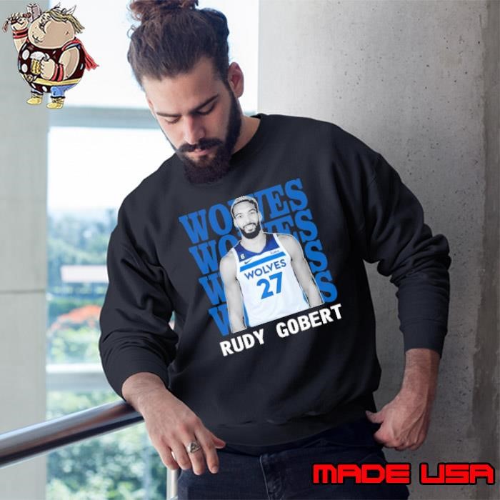 Minnesota Timberwolves Rudy Gobert French professional basketball Sweatshirt