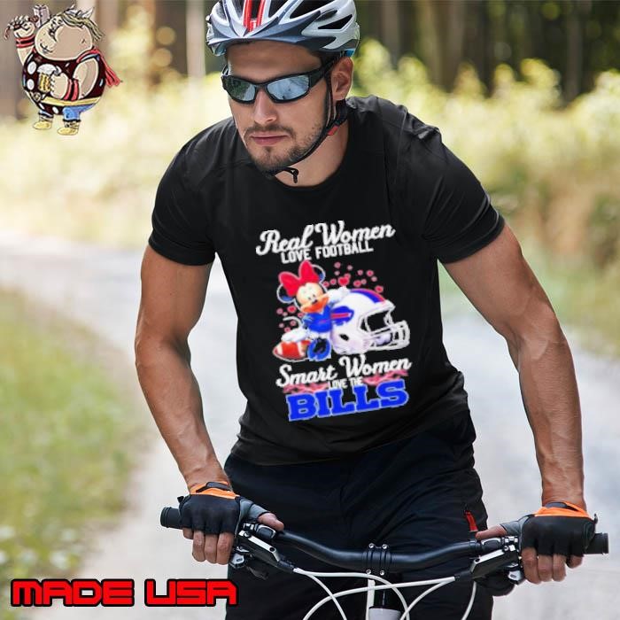 Minnie Mouse Real Women Love Football Smart Women Love The Buffalo Bills Unisex
