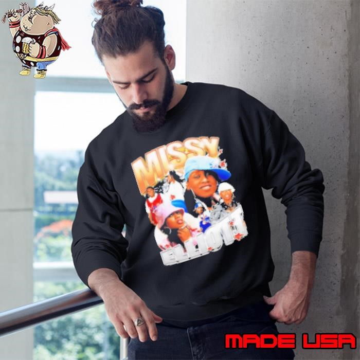 Missy Elliott Rapper Signature Bootleg Vintage T Sweatshirt
