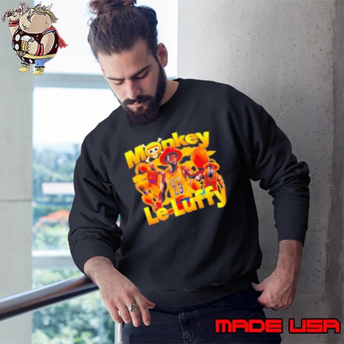 Monkey Le Luffy Lebron James Sweatshirt