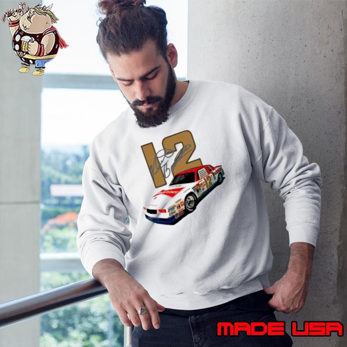 Neil Bonnett 1984 American NASCAR driver signature Sweatshirt