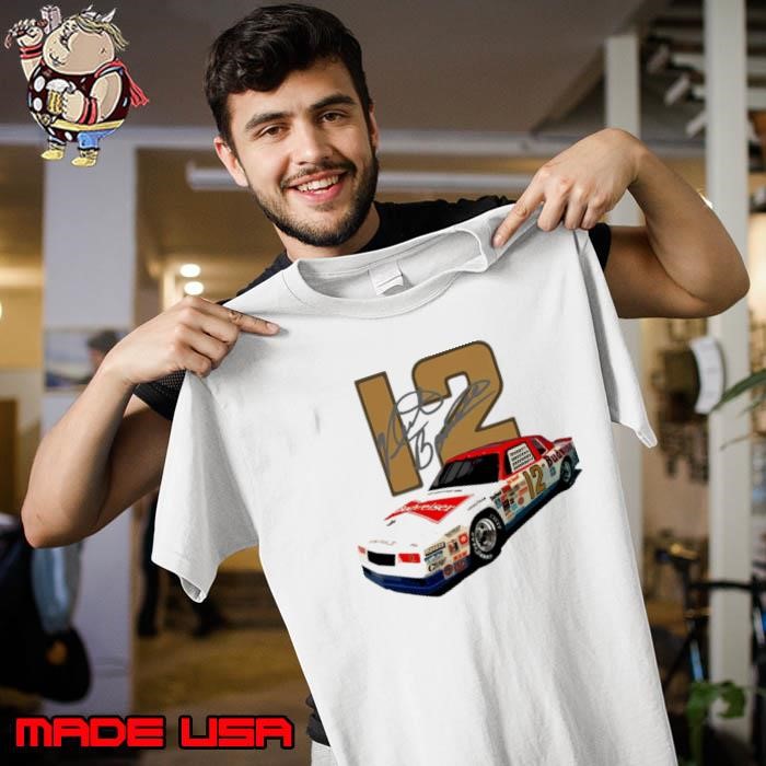 Neil Bonnett 1984 American NASCAR driver signature Unisex