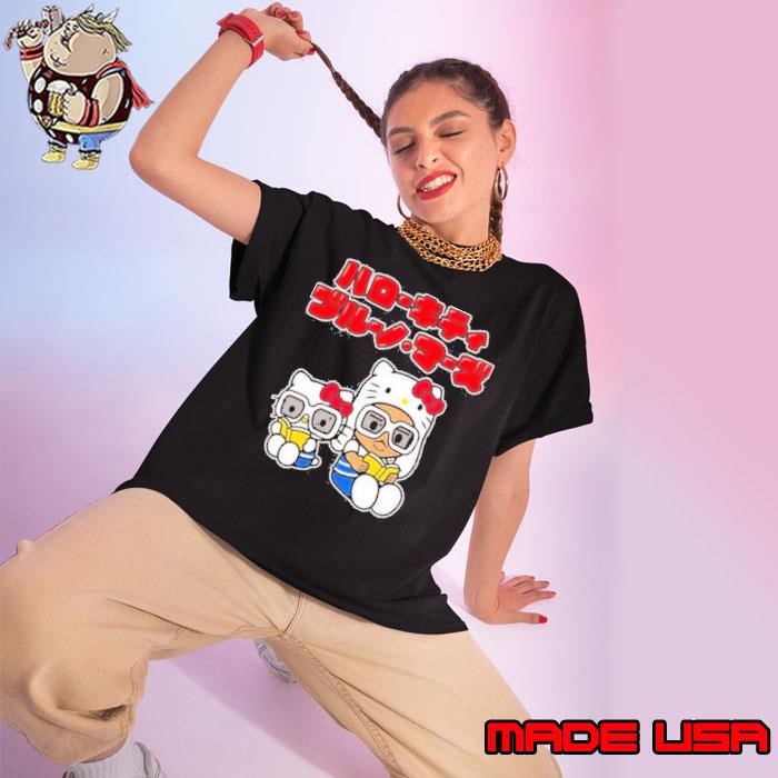 New Hello Kitty X Bruno Mars 2Nd Ladies tee