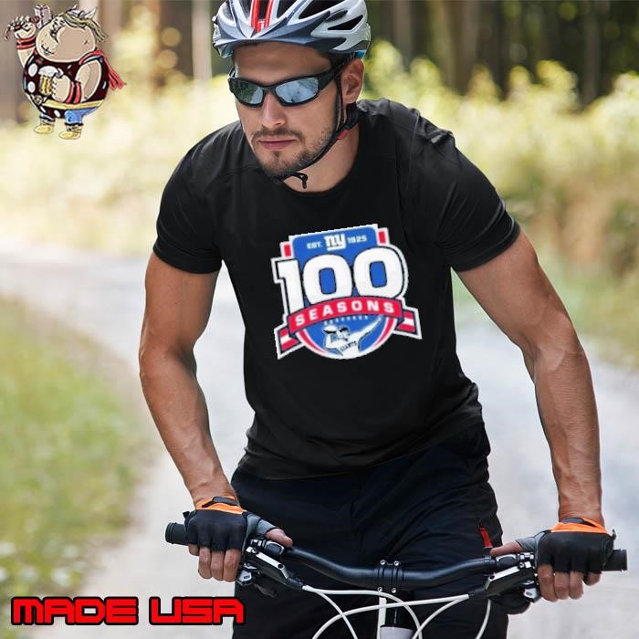New York Giants 100Th Season 1925 – 2025 Anniversary Logo Unisex