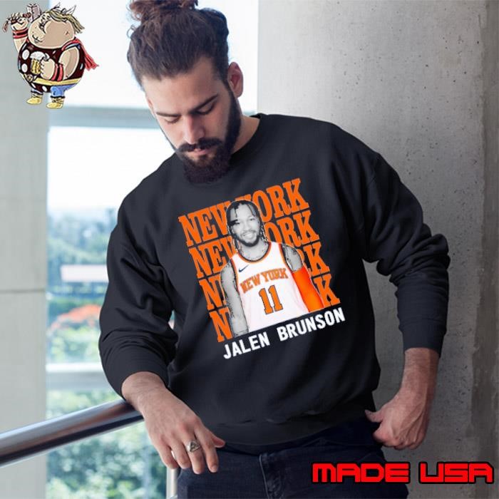 New York Knicks Jalen Brunson 11 Sweatshirt