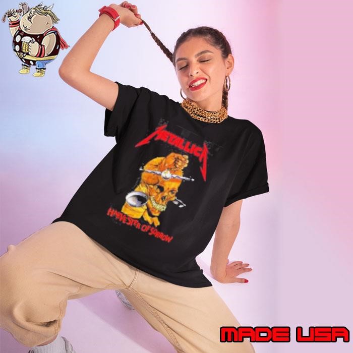 Nice METALLICA HARVESTER OF SORROW Ladies tee