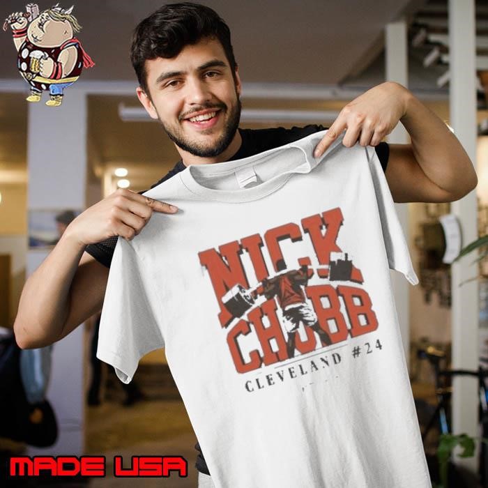 Nick Chubb Cleveland Browns football player Weightlifting signature Unisex