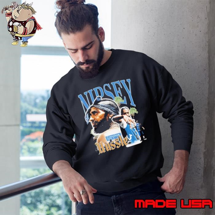 Nipsey Hussle an American rapper entrepreneur Slauson Boy Sweatshirt
