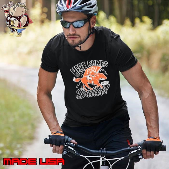 Oklahoma State Cowboys Here Comes Bullet Unisex