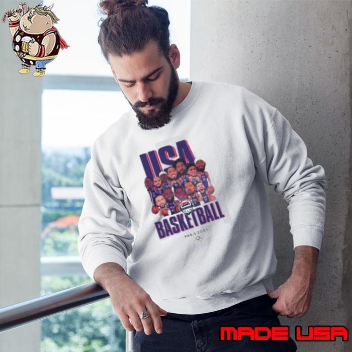 Olympic Paris 2024 Team USA Men’s Basketball Champions Sweatshirt
