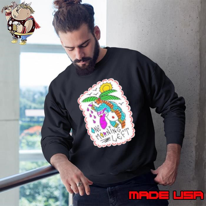 One Morning Left Merch Palm Sloth Sweatshirt